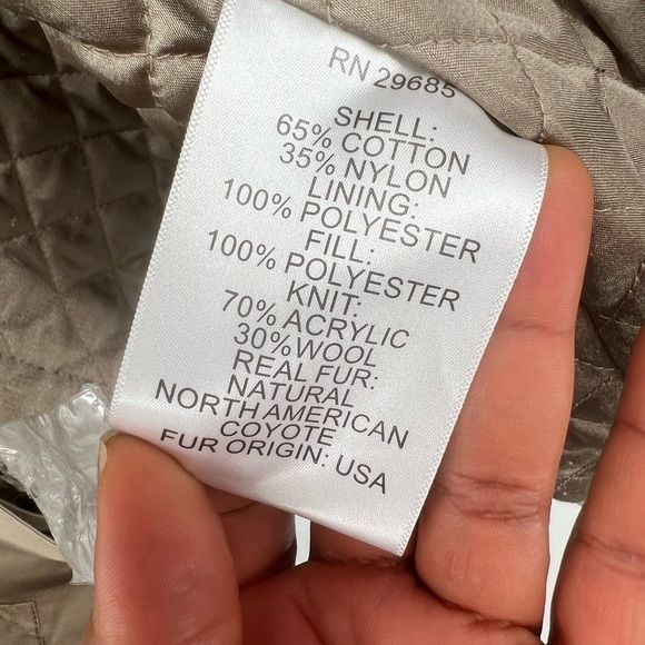 Pendleton brown trench belted coat size M - Picture 10 of 10